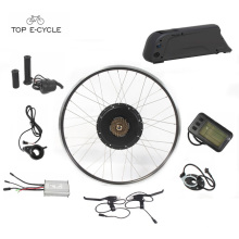 Kit de convention de vélo de roue avant électrique amusant bricolage europe 28 pouces avec batterie